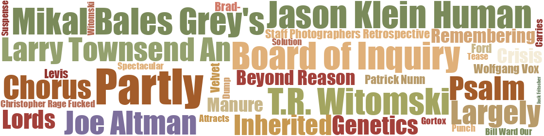 Word cloud — vol 100